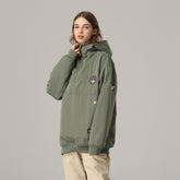 MARKERWAY Women's Fleece Snow Hoodies